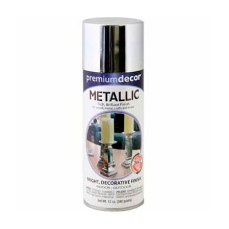 General Paint Spray Paint, Silver, Metallic, 12 oz 793304